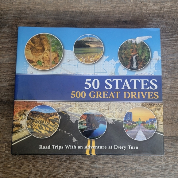 50 States 500 Great Drives Road Trip Book - Picture 1 of 7